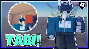 How to get "TABI!" BADGE + TABI SKIN/MORPH in FNF ROLEPLAY! | ROBLOX