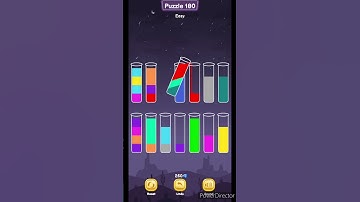 Water Color Sort Puzzle 180 #shorts