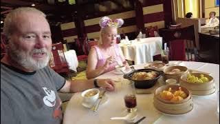 Hong Kong Part 6: Hong Kong Disneyland Hotel, Crystal Lotus Dim Sum lunch, our room.