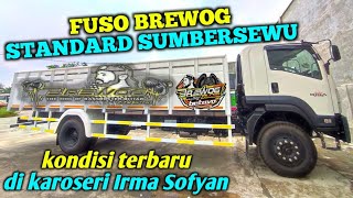 terbaru‼️kondisi giga Fuso brewog di karoseri Irma Sofyan malang. siap di cutting