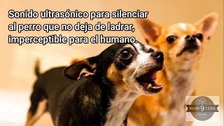 SONIDO ULTRASONICO PARA SILENCIAR AL PERRO // ULTRASONIC SOUND TO SILENCE THE DOG