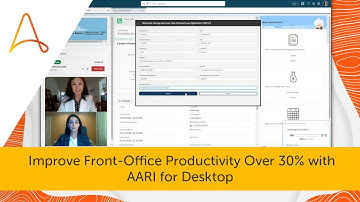Front Office Automation with AARI  Desktop | Digital Assistant Demo