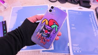 LENSUN 360 FULL COVERAGE PROTECTION FOR iPHONE 11 AND CUSTOMIZED BACK SKIN UNBOXING & INSTALLATION!