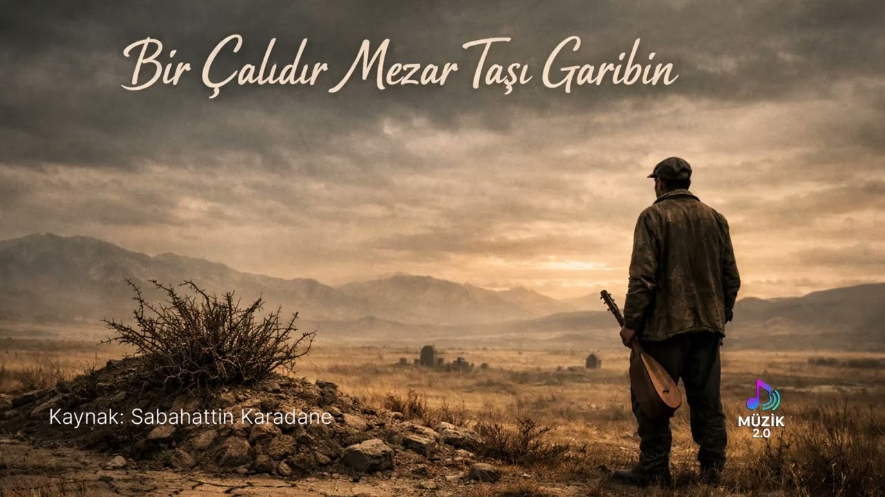 Bir Çalıdır Mezar Taşı Garibin - Yapay Uzun Hava