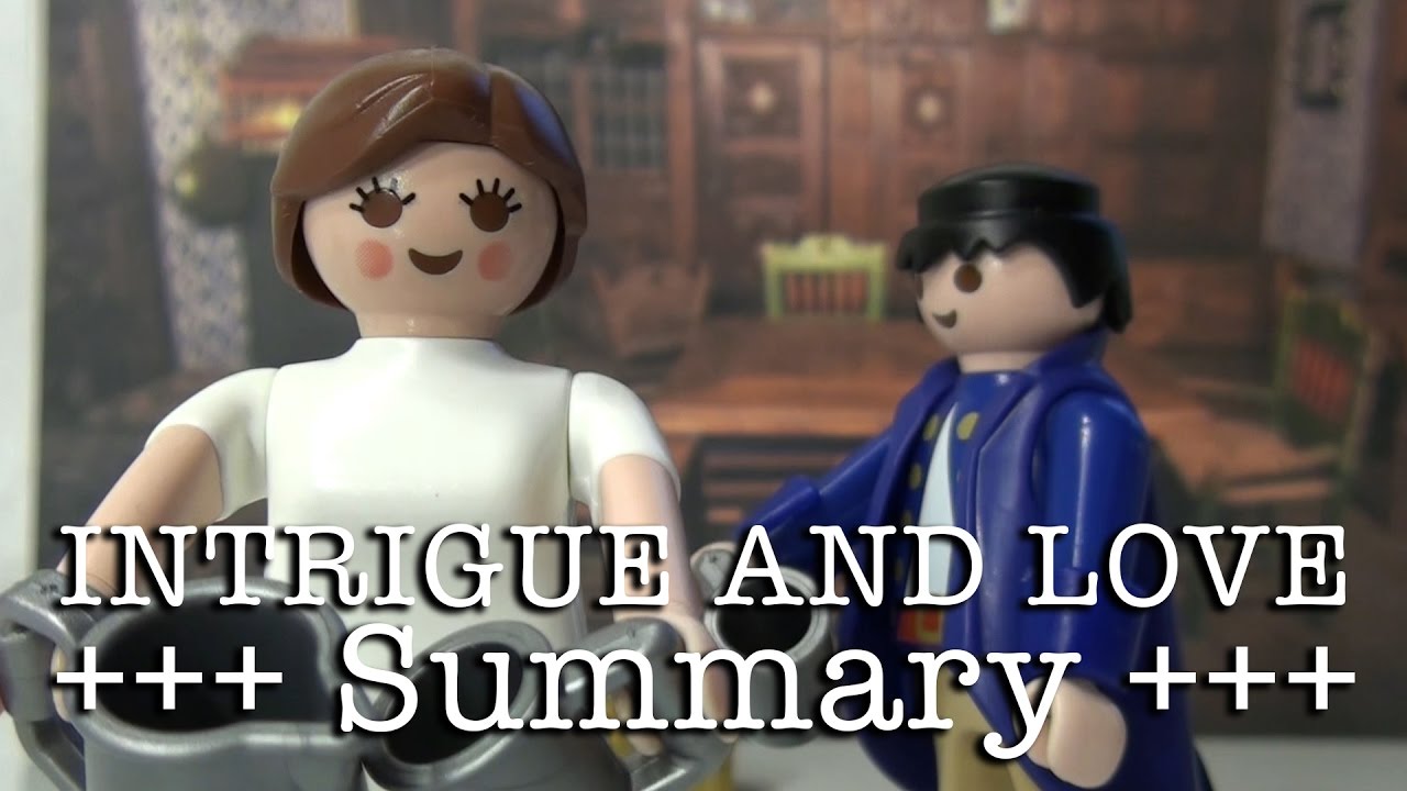 Intrigue and Love to go (Schiller in 10.5 minutes, English version)