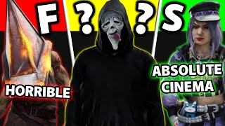 The BIGGEST Dead By Daylight Lore Tier List Ever