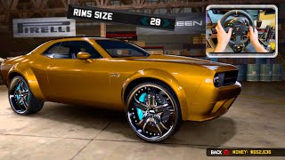 Midnight Club LA 2024 Ep2 - Bagging 28" DUB Dodge Challenger On TIS Wheels!!