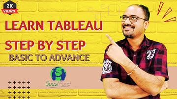 Tableau Tutorial for Beginners | Learn Tableau Step by Step