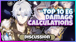 Top 10 E6 DPS Ranked by DAMAGE CEILING — #1 Isn’t Who You Think! (HSR)
