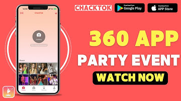 ChackTok - How to start a party event with 360 photo booth