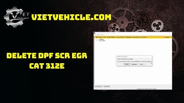 Delete DPF SCR EGR CAT 312E