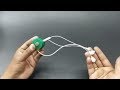 How to make earphone holder from two bottle caps | Diy | DM