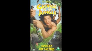 Original Vhs Opening And Closing To George Of The Jungle Uk Vhs Tape