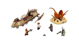 Lego Star Wars - Desert Skiff Escape - Set 75174 Images