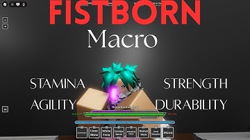 [FISTBORN] *Updated MACRO TUTORIAL ( AUTO, UNLIMITED )