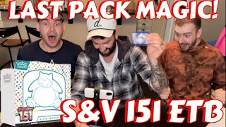 LAST PACK MAGIC!!!!!!! S&V 151 ETB! Feat. Brandon and Jeff