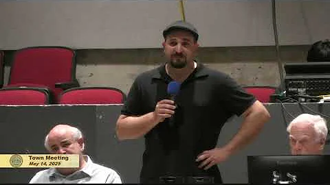 Town Meeting - May 14, 2025: Part 1