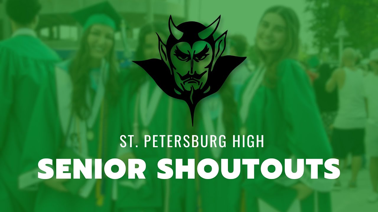 Seniors from St. Petersburg High School talk about graduation! - YouTube