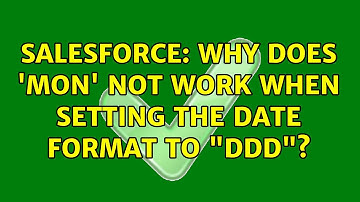 Salesforce: Why does 