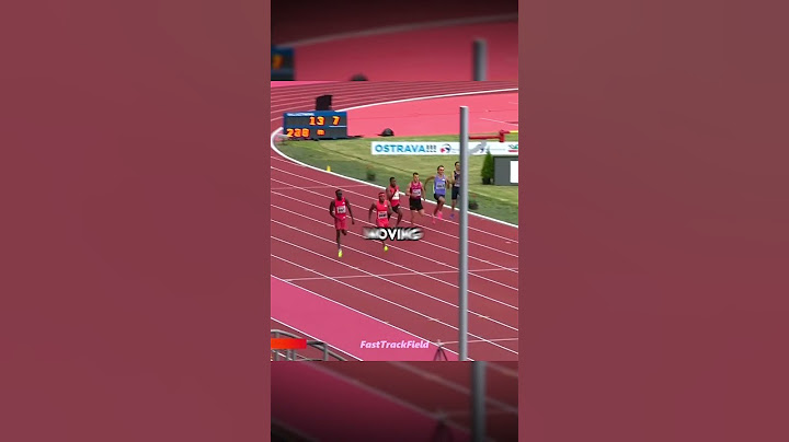 GOUT GOUT almost BREAKS Usain Bolt 200m WORLD RECORD