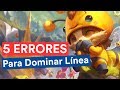 5 Errores Comunes que puedes abusar para DOMINAR LINEA (League of Legends)