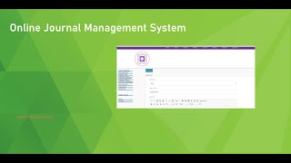 Online Journal Management System in PHP MySQL Codeigniter Framework