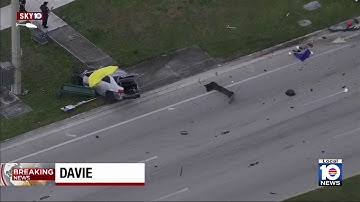Fatal crash under investigation in Davie