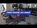The get summer shredded chest workout