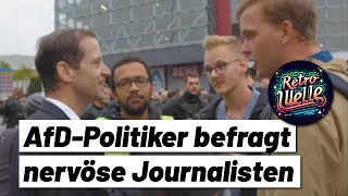 Afd-Politiker Befragt Nervöse Journalisten Beckamps Retrowelle