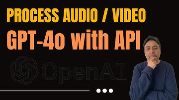 Process Video and Audio Transcription Locally with GPT-4o API