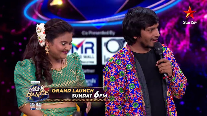 Neethone Dance - Yadamma Raju and Stella Raj |Today at 6 pm | And every Sat & Sun at 9 PM | Star Maa