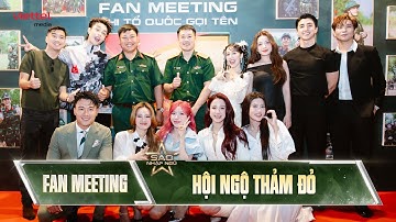 Ninh Dương Lan Ngọc, Chi Pu, Hậu Hoàng, Mũi trưởng Long... hội ngộ thảm đỏ FAN MEETING SAO NHẬP NGŨ