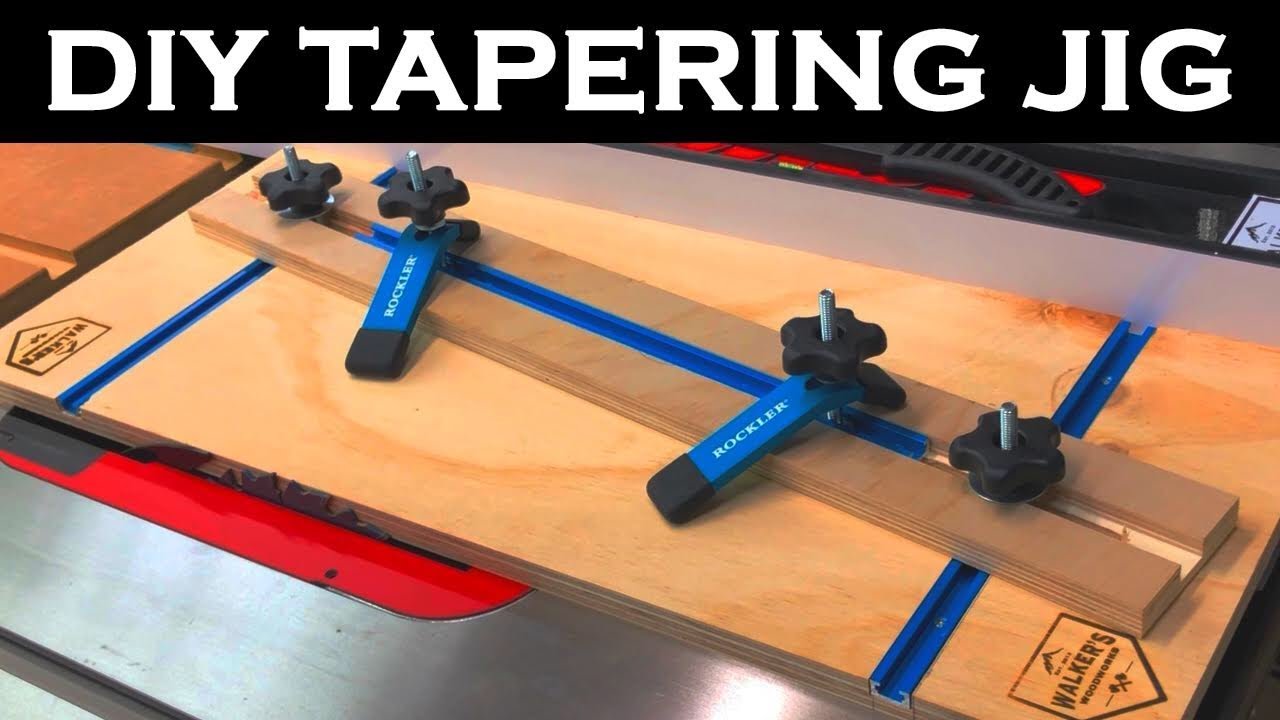 SIMPLE or FANCY Taper Jig for a Table Saw | How to Build - YouTube