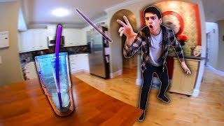 EPIC HOUSEHOLD TRICK SHOTS 3!