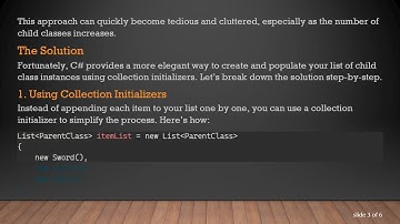 Efficiently Create a List of Child Class Instances in C#