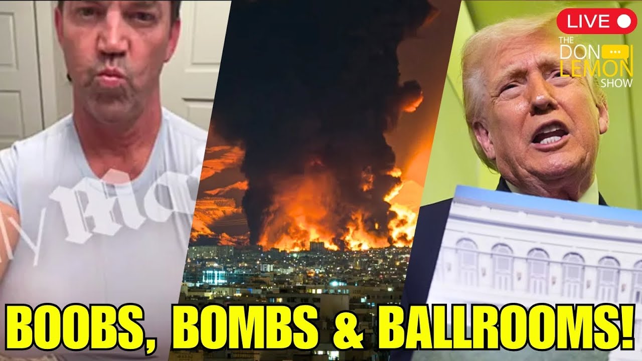 Lemon LIVE at 5 | Boobs, Bombs & Ballrooms: The Chaos of the Trump Administration Continues!