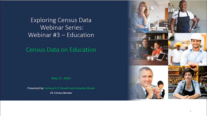 Exploring Census Data Webinar Series: Education Statistics - DayDayNews