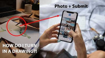 Submitting Paper Documents and Art into Canvas Assignments