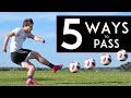 TOP 5 WAYS to PASS a Ball in REAL GAMES