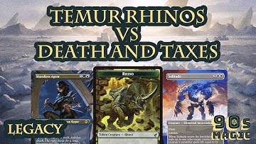 Temur Crashing Footfalls vs Death and Taxes [MTG Legacy]