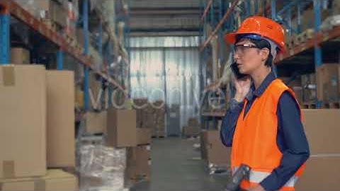 Female Scans Barcode on Package | Stock Footage - Videohive