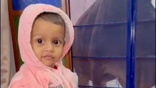 Baby boy tries to feed cow | baby videos | cow videos | baby playing videos
