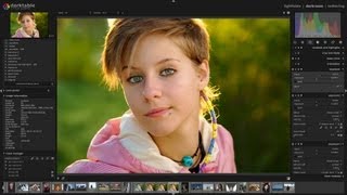 Darktable RAW edit: Golden hair portrait (part 1) screenshot 5