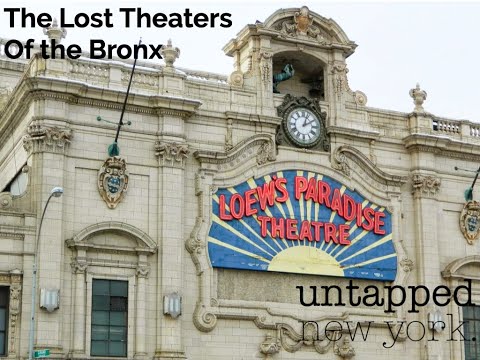 The Lost Theaters of the Bronx