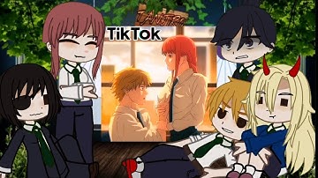 👑🔥Chainsaw Man Reagindo a Tik Toks || Pt 1 || #079👑🔥