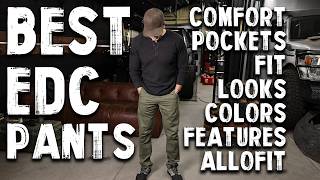 The Best EDC / CCW / Tactical Pants For Guys That Carry A Little Gear