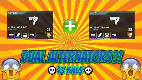 WINNING WITH DUAL ALTERNATORS! (Apex Legends Tips and Tricks)