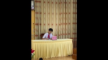 Phần Thi Tài Năng Tiếng Anh Cấp Tỉnh-Hoàng Ngọc Dương 9B-THCS Nông Tiến,TP Tuyên Quang