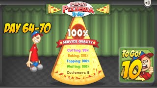 Papa's Pizzeria To Go! [Android] - Gameplay Part 21 END - (Day 141 - 147) -  Old Mobile Games 