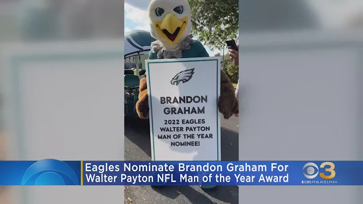 Brandon Graham nominated for 2022 Walter Payton Ma...